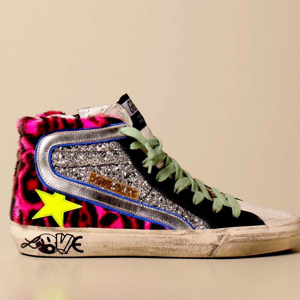 Rare! NWT GOLDEN GOOSE 39
Sneakers Slide animalier